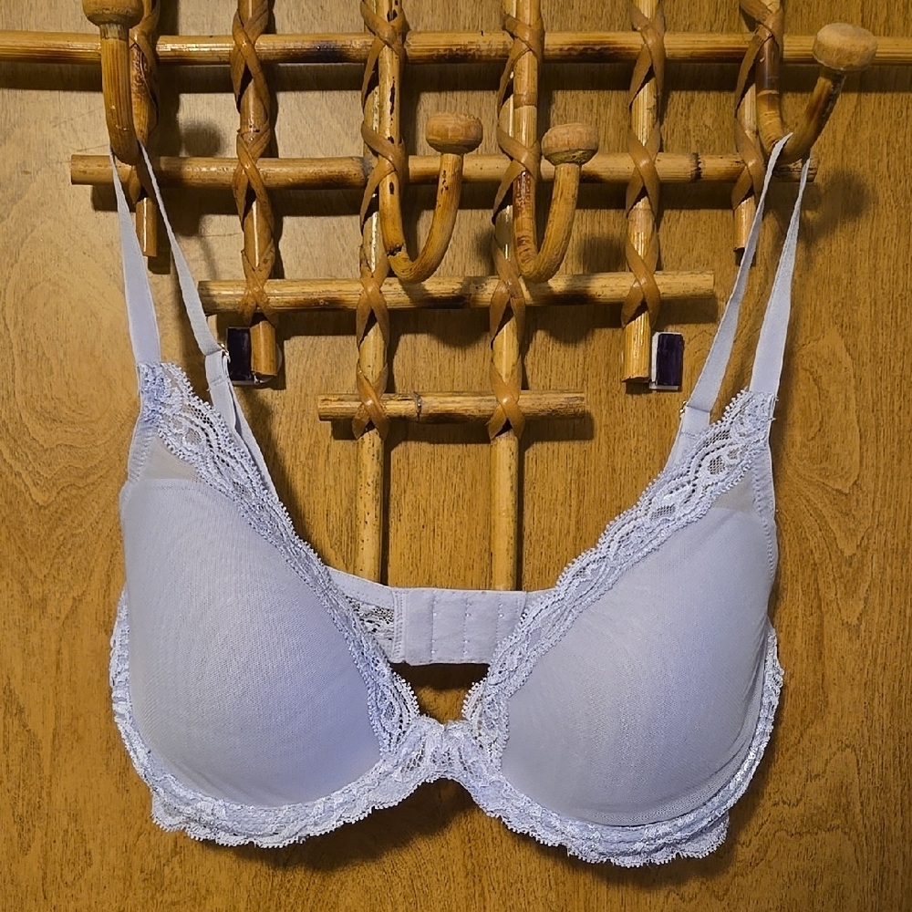 Natori Purple Lace Trimmed Bra Intimates & Sleepwear NWOT